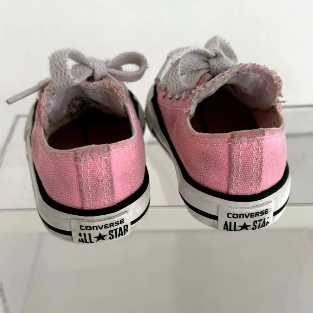 Converse All Star Toddler Girl's Sz 3 Baby Athletic Shoes Pink